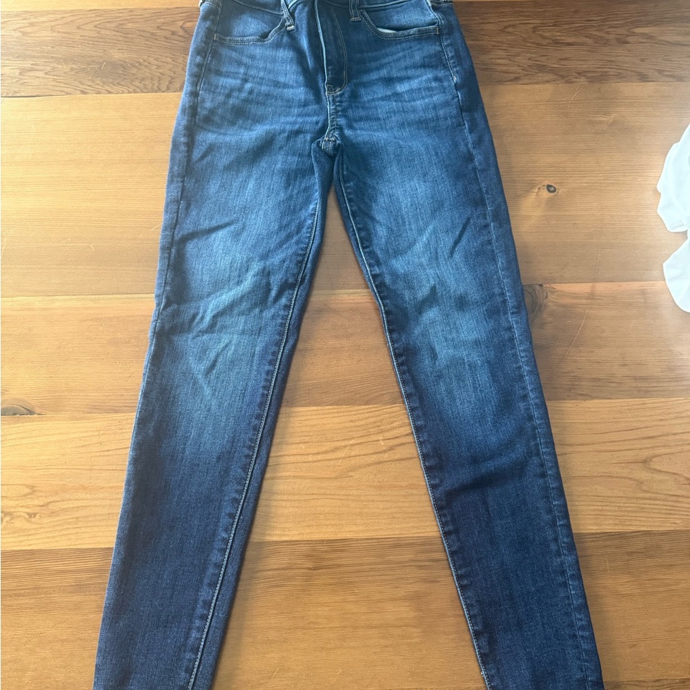 American Eagle Outfitters Dark Blue Skinny Jeans
